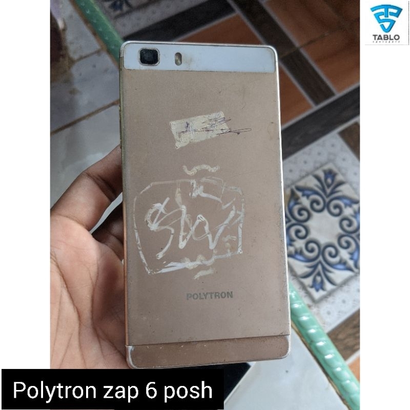 unit bahan hp Polytron zap 6 posh mati dan botlop