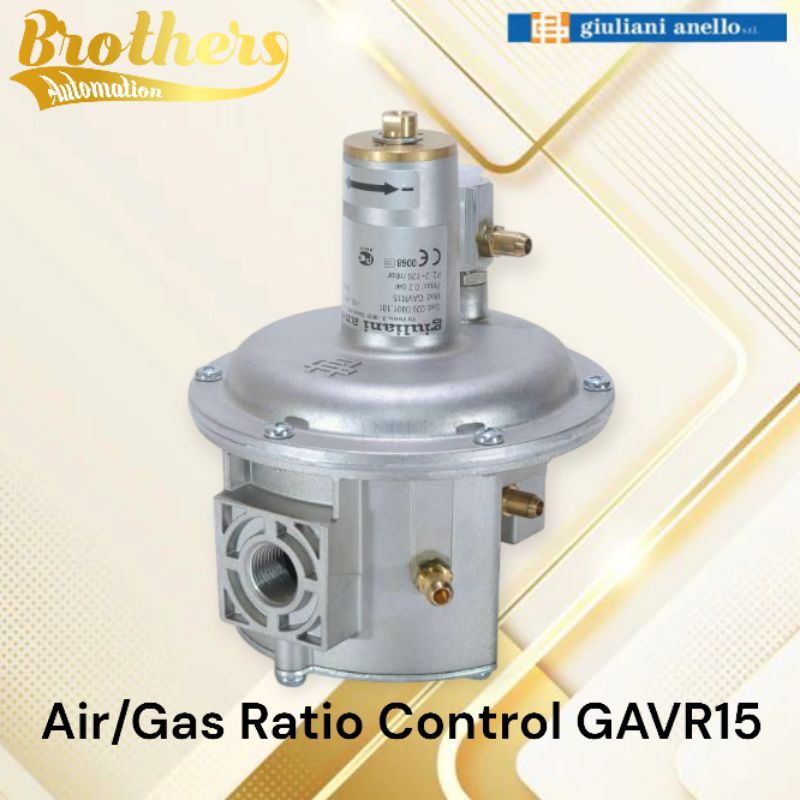 GIULIANI ANELLO GAVR15 Air/Gas Ratio Control