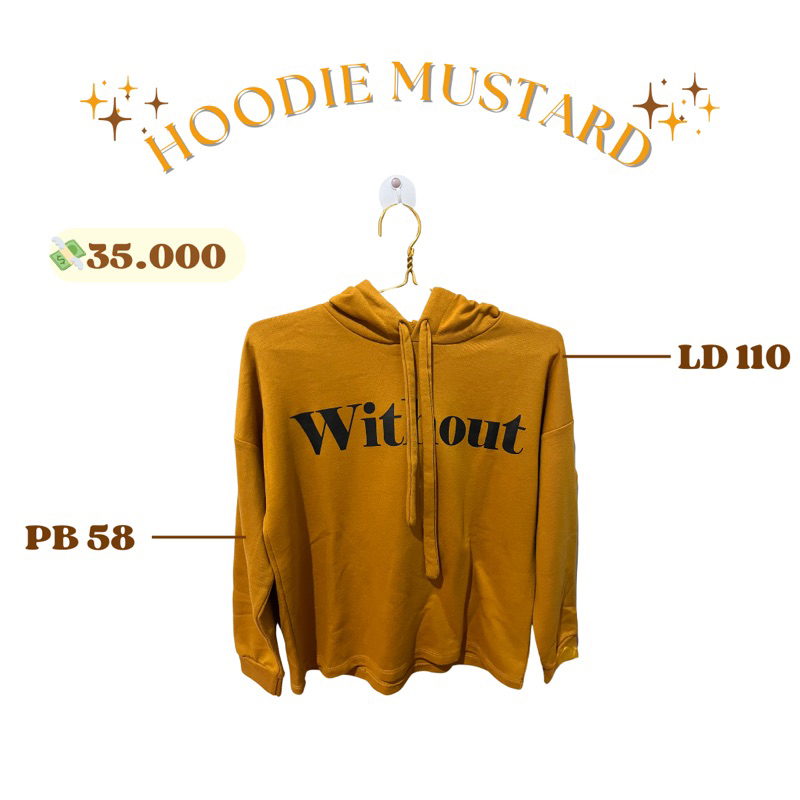 Hoodie Mustard