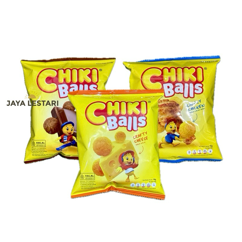 

Chiki Balls (16g) (3 Varian Rasa)