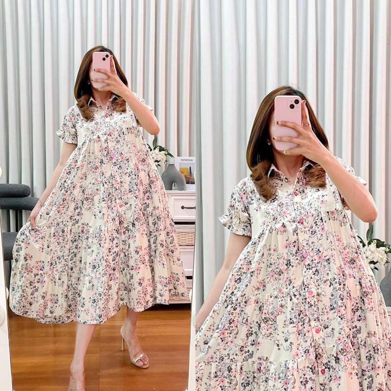 DRESS QUEEN PREMIUM//DRESS CANTIK//DRESS KEKINIAN