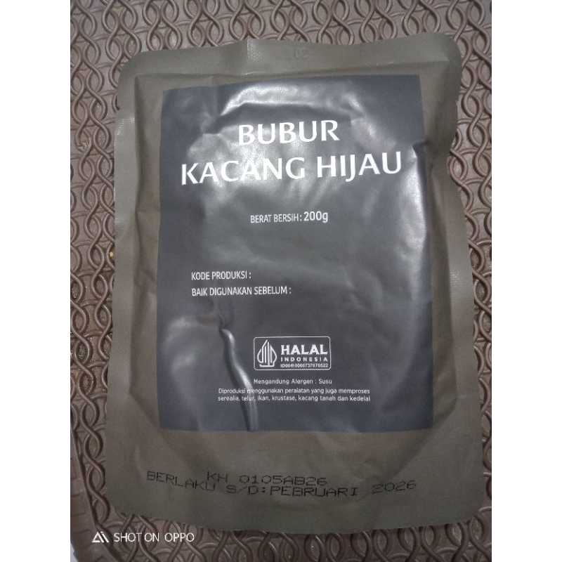 LP KONSERVEN BUBUR  KACANG HIJAU EXP FEBRUARI 2026