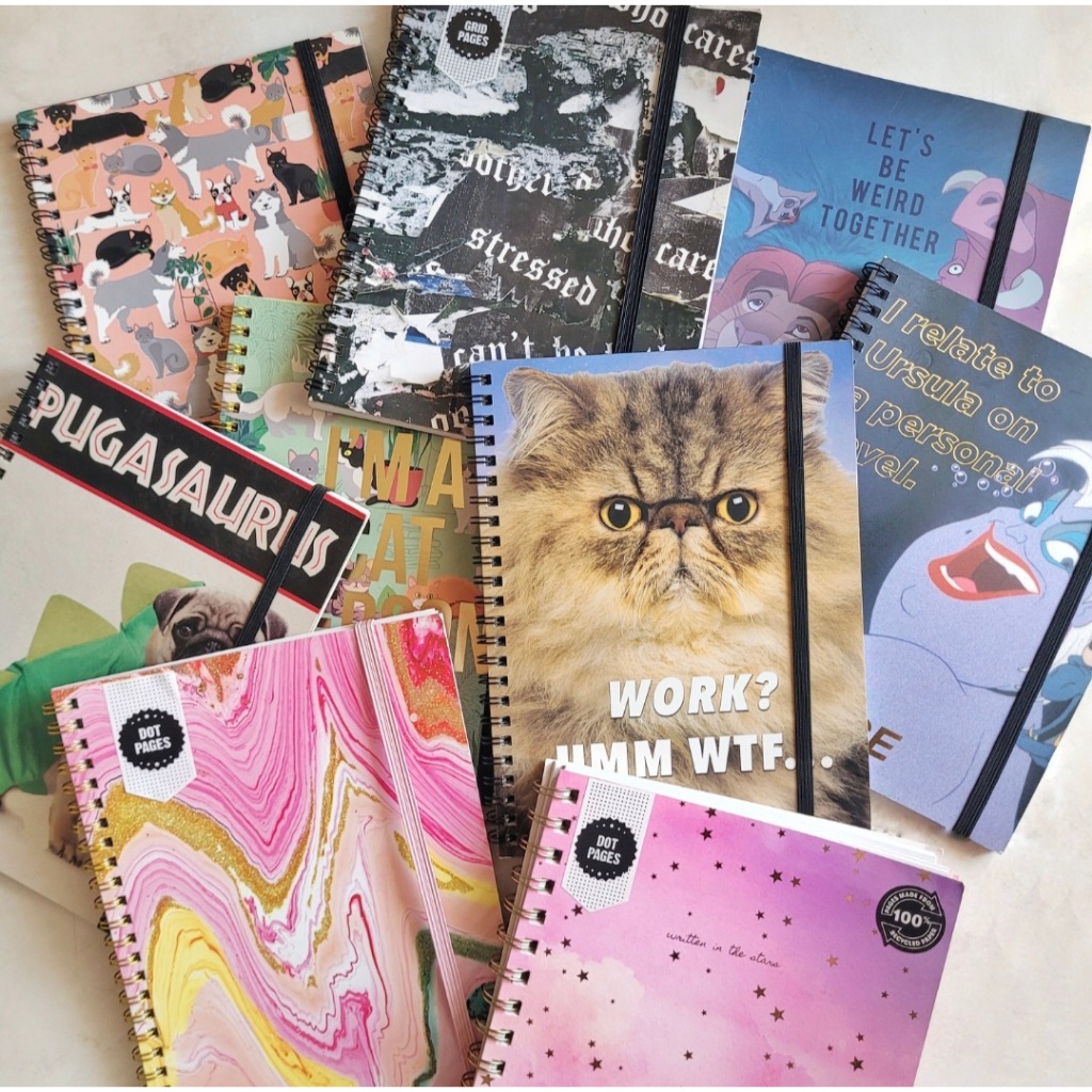 

NEW Typo Original A5 Spiral Notebook Buku Tulis [120 sheets]