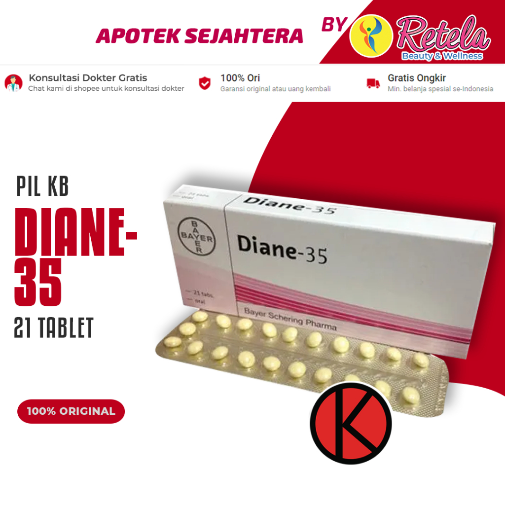 Diane-35 - Pil KB Kecantikan