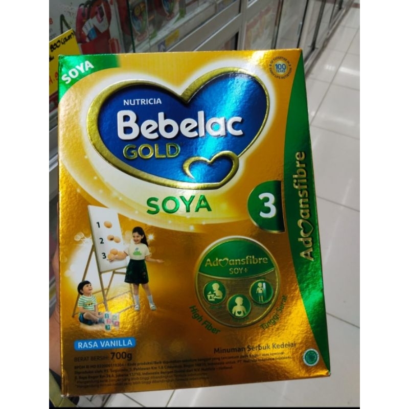

Bebelac gold soya vanila 700gr