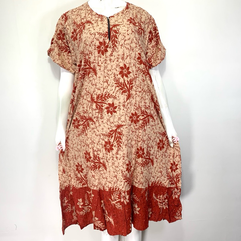 Sikobajutidur - SU Daster Diva Rayon Besar Rempel Kekinian Halus Tebal | Daster Batik Rayon | Bintan