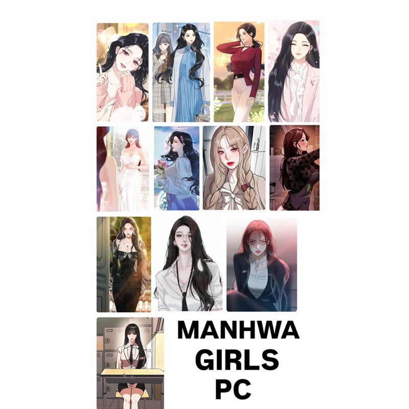 PC PHOTOCARD MANHWA ANIME MANGA