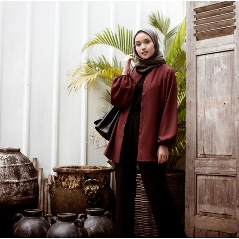 Aska label blouse preloved