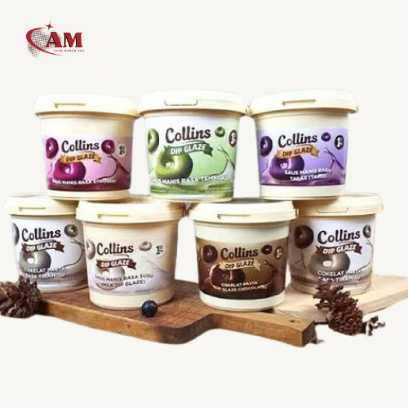 

Collins Dip Glaze Selai Topping 1Kg Ready All Varian