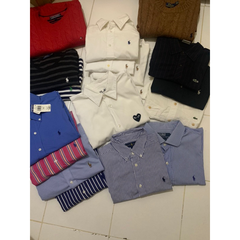 Polo Ralph Lauren all series color, kemeja, cable knit, rajut , switer, kaos polo