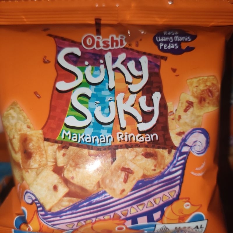 

[1 renceng] Oishi Suky Suky Makanan Ringan Rasa Udang Pedas Manis Enak Lezat Termurah Harga Grosir Terlengkap Terbaru Harga Promo
