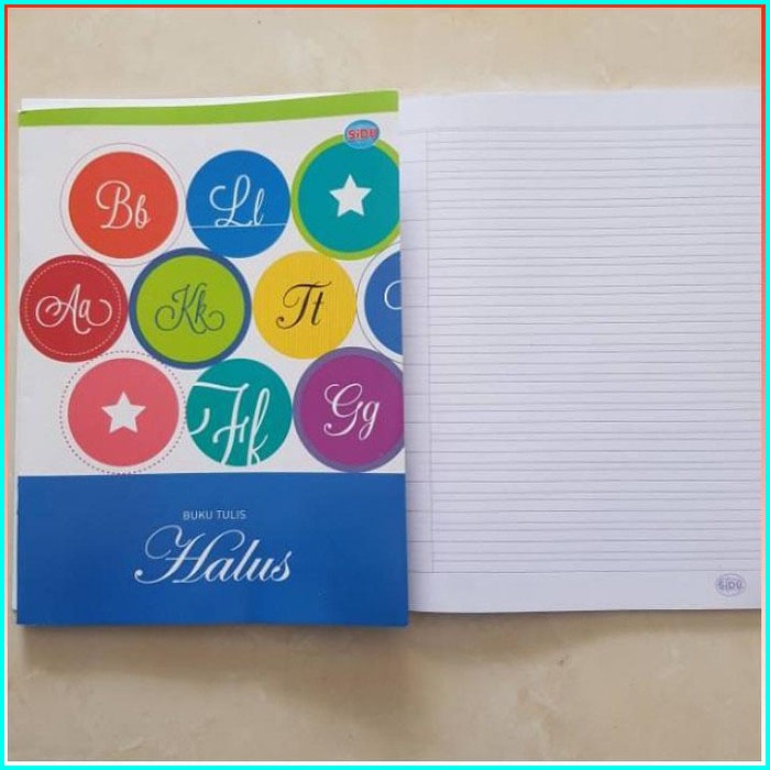 

(1 BUKU) Buku Tulis Garis 3 / Halus Sidu 38 Lembar