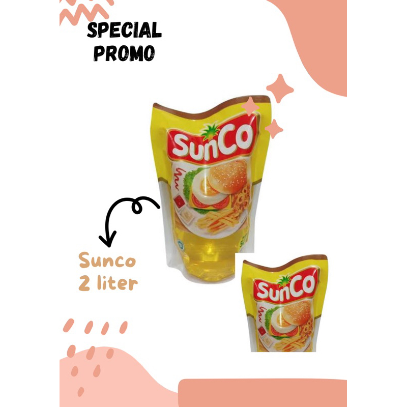 

MINYAK GORENG SUNCO POUCH 2 LITER ASLI