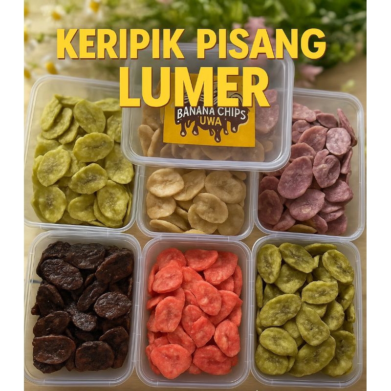 

Keripik pisang Lumer kemasan 500ml