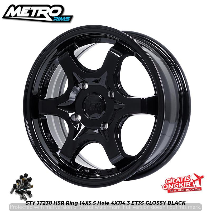 PROMO SUPER VELG RACING RING 14 MOBIL AVANZA XENIA KIJANG SSX EVALIA HSR STY 14 BANYAK PILIHAN WARNA