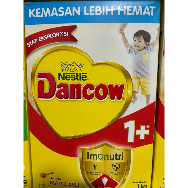 

Dancow 1+ 1 kg ED Juni 2026 Madu EDOktober 2026 Vanilla