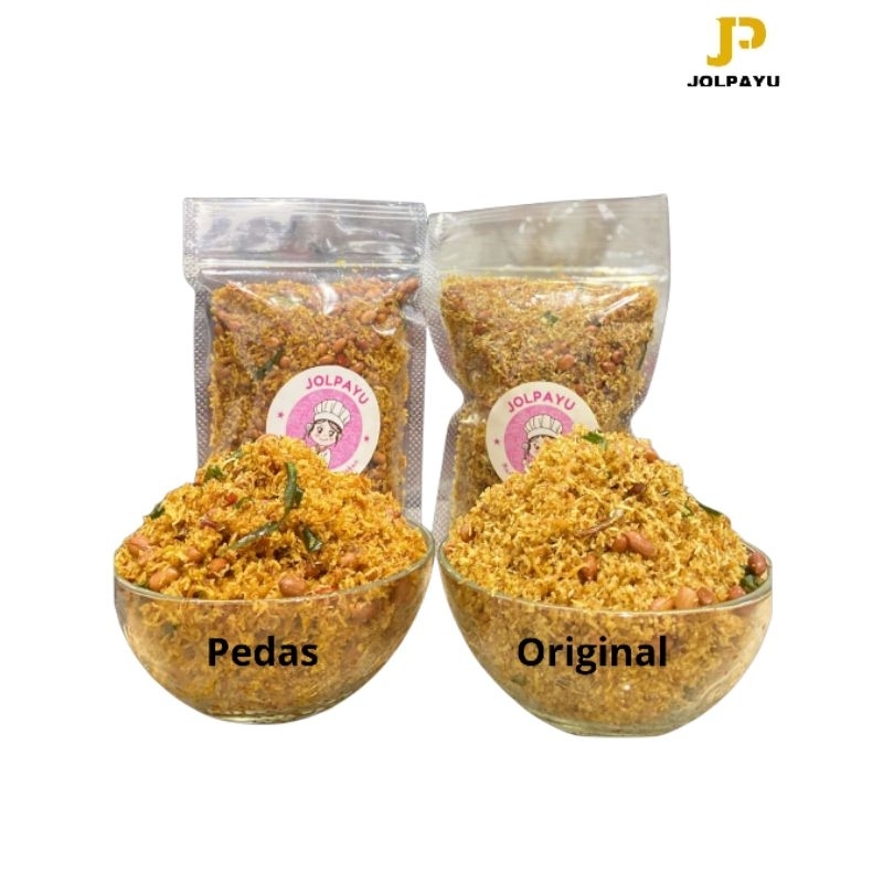 

Serundeng Kelapa Teri Kacang Pedas Original Gurih Halal 250gr