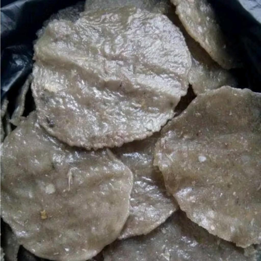 

100 pcs kemplang tunu ikan Palembang Makanan Cemilan Laut Snack