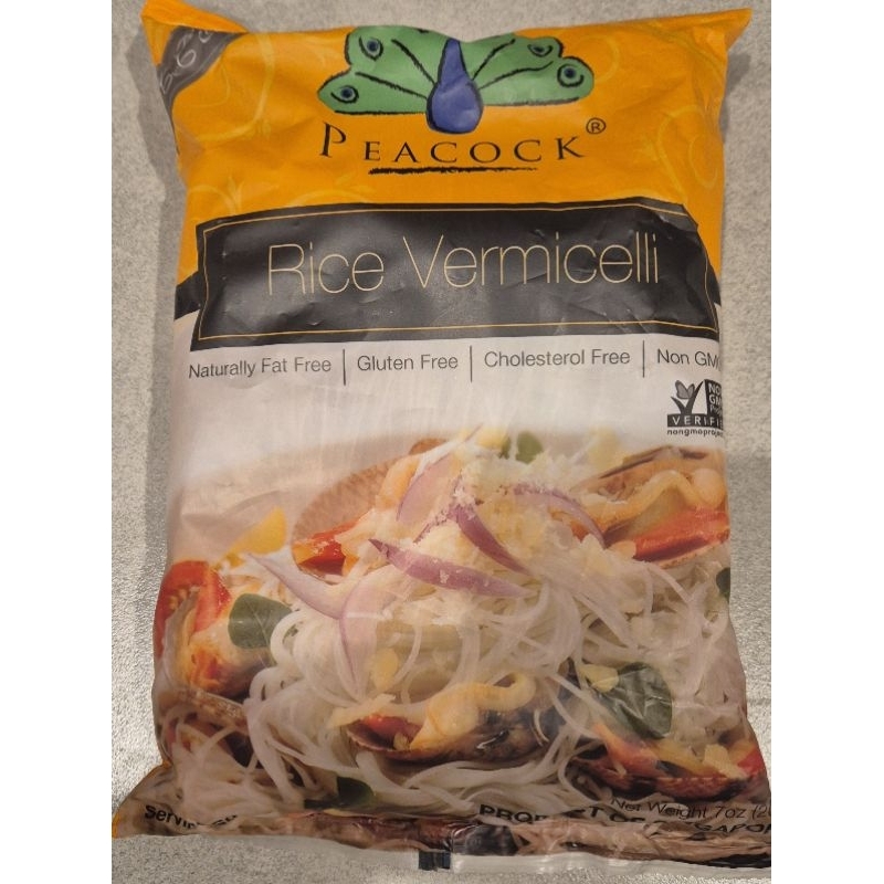 

Rice Vermicelli PEACOCK Bihun Beras 200g - RM.
