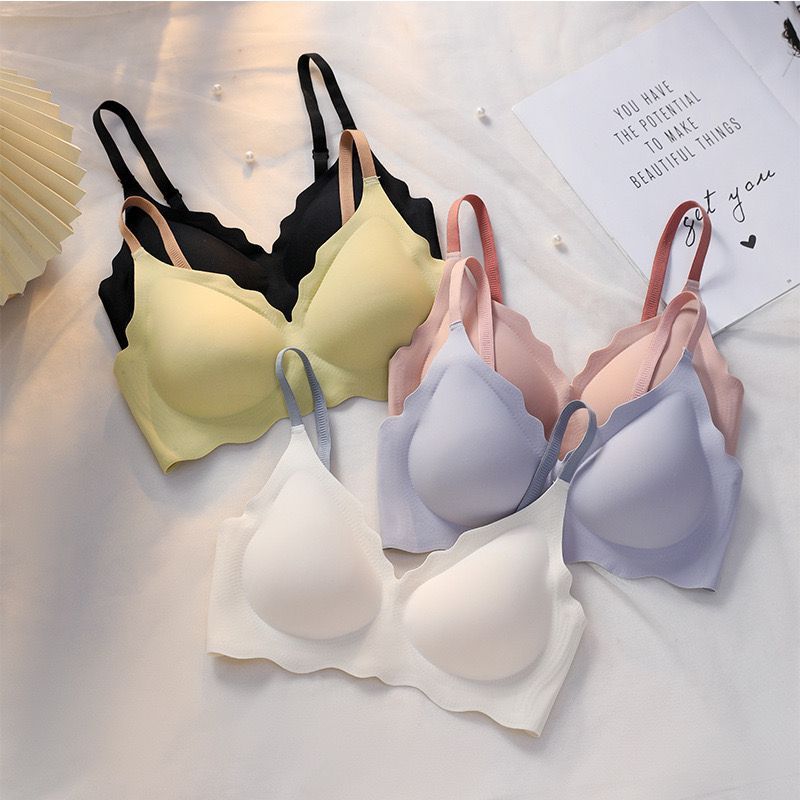 JD139 Bra BH Push Up Tanpa Kawat Seamless Imut Wanita Bikini Sport Beha Lingerie Korea Fashion