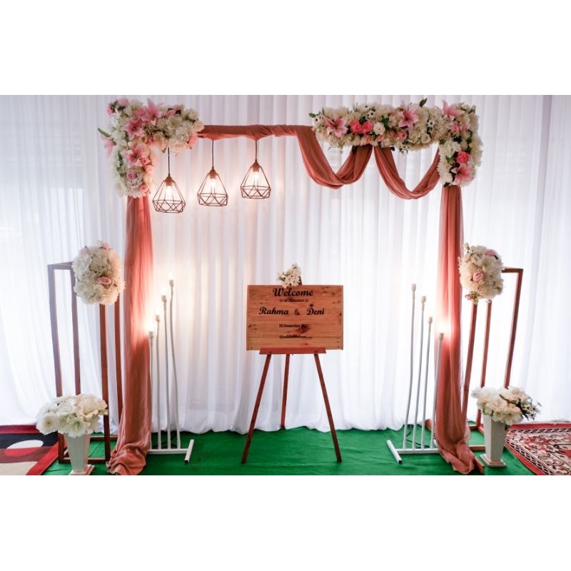 Gawangan Kayu Backdrop preloved