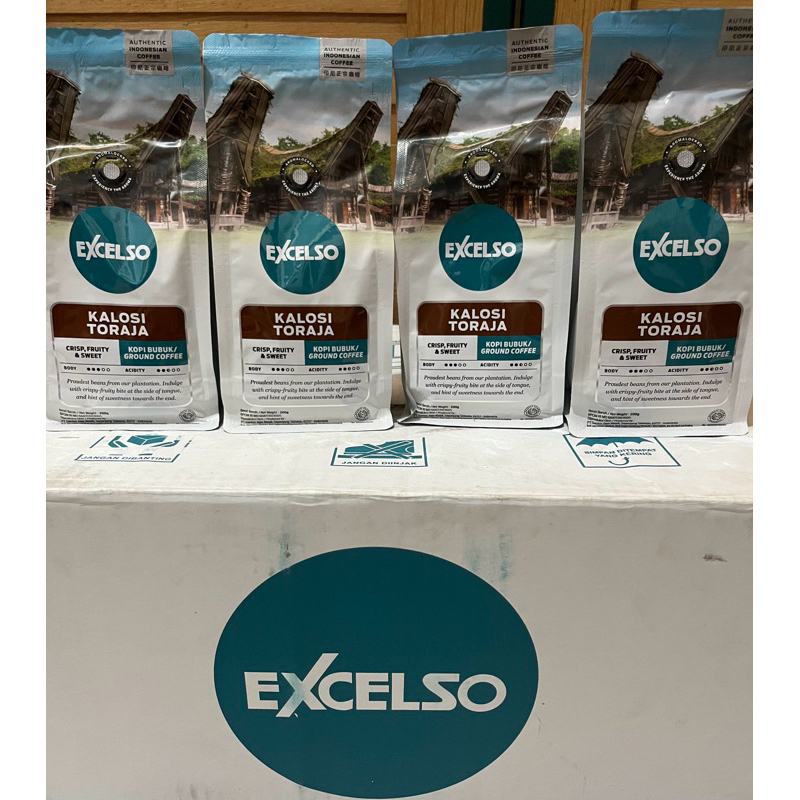 

EXCELSO KOPI BUBUK KALOSI TORAJA 200G TERMURAH!!