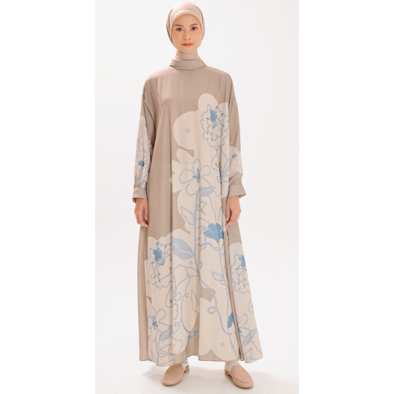Naia Dress Riamiranda Binar Summer 2025 RM Gamis Wanita Kaftan Ria Miranda