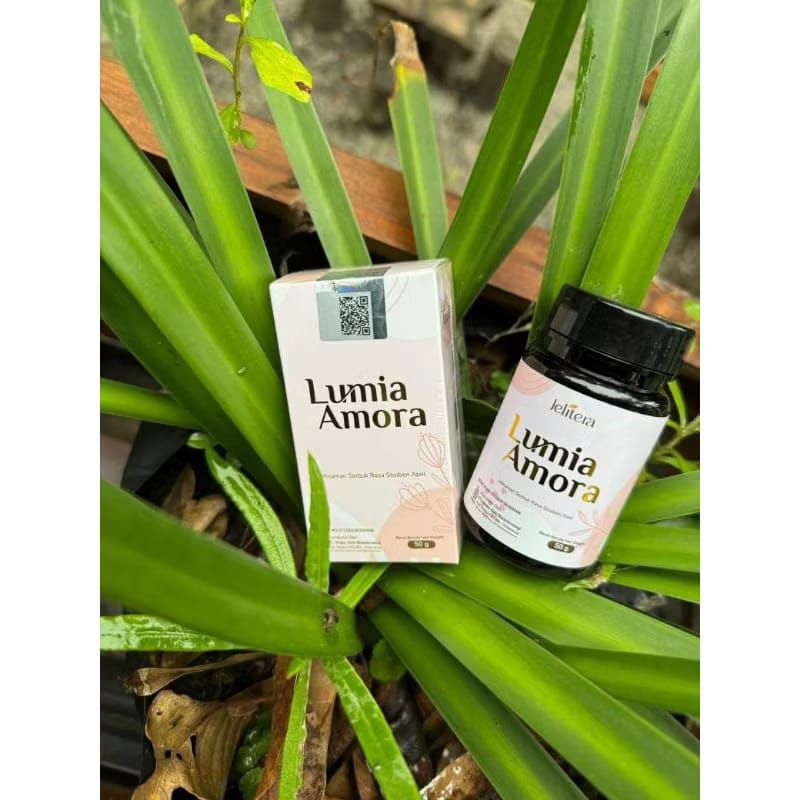 LUMIA AMORA / pemutih Badan Ampuh / Pemutih  Badan Permanen Collagen drink Pemutih Badan Jeliteria A