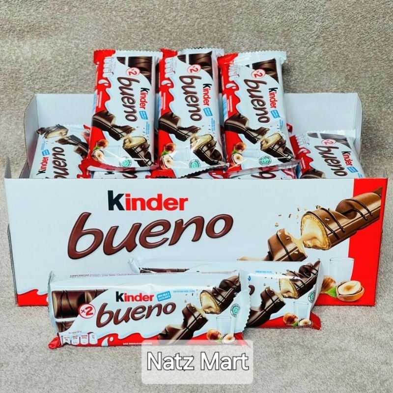 

KINDER BUENO - Milk Hazelnuts 43gr ( November 2025 )