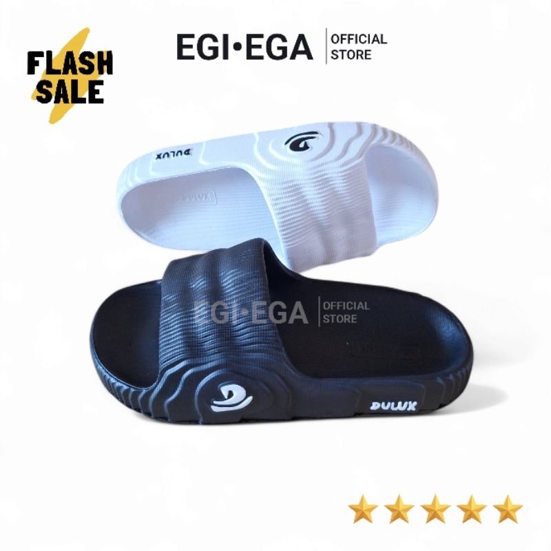 [Dulux] Sandal slop Remaja/Dewasa Cowok sandal slop pria Empuk tebel Sandal slop pria dewasa Sandal 
