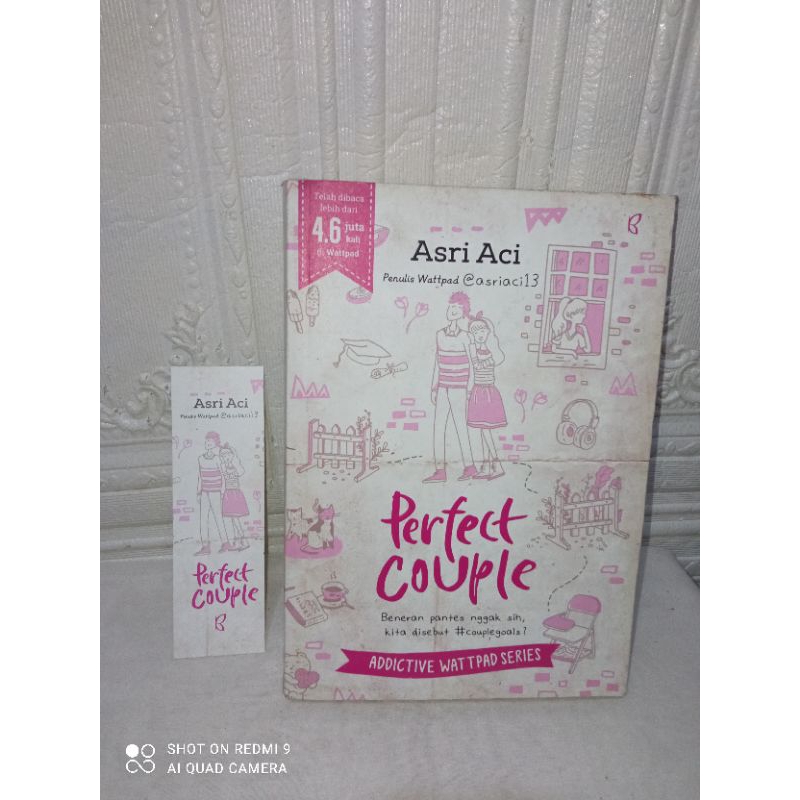(A)Preloved ORIGINAL Novel Perfect Couple by Asri Aci Bekas Penerbit Bentang Belia Second Unhaul PL 