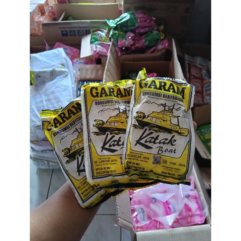 

Garam dapur cap Katak 200gr