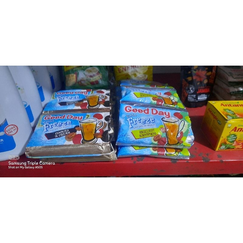 

Kopi Good Day Freeze 3 Varian Rasa