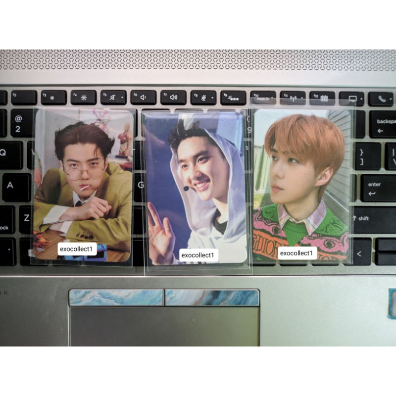 PHOTOCARD EXO OFFICIAL KYUNGSOO POP UP STORE SEHUN DFTF XR GALLERY KIHNO 1BV