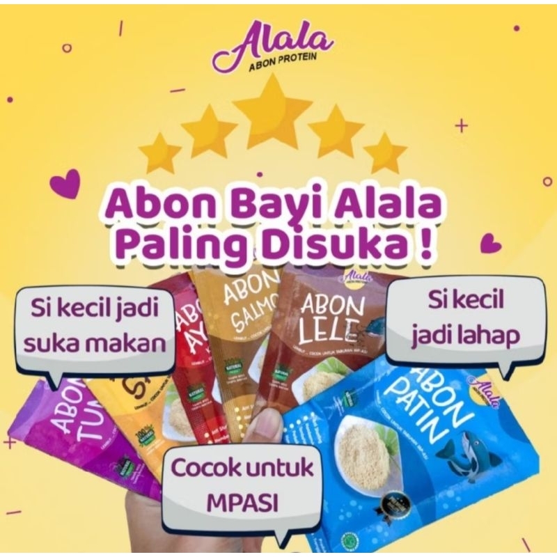 

Abon penambahan nafsu makan bayi-balita