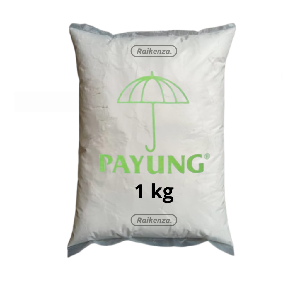 

Tepung Terigu Curah Kemasan 1Kg Cap Payung Hijau