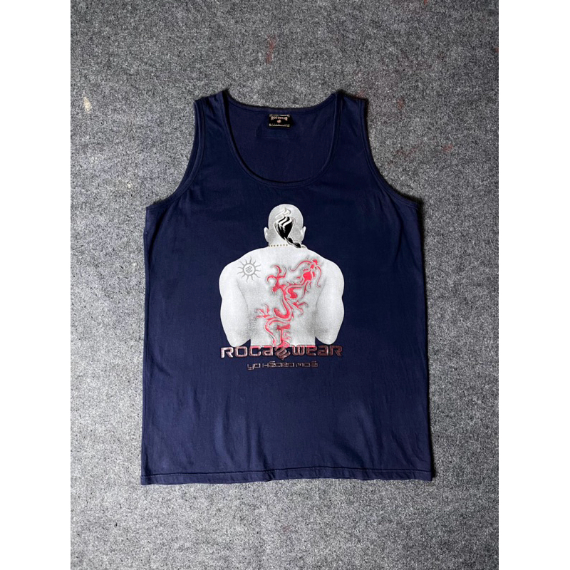 00’S HIPHOP TANK TSHIRT ROCA WEAR RAPP CHARCTER FUBU KARLKANI SEANJOHN JNCO SOHK