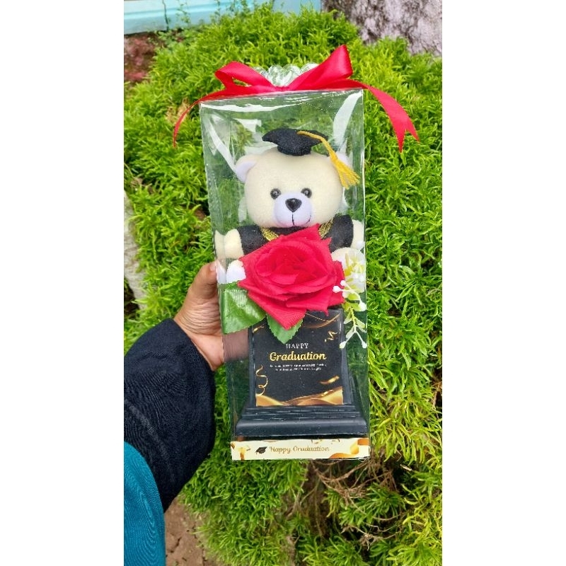 BONEKA WISUDA MIKA PIALA BONEKA KADO WISUDA TK SD SMP SMA SARJANA MURAH