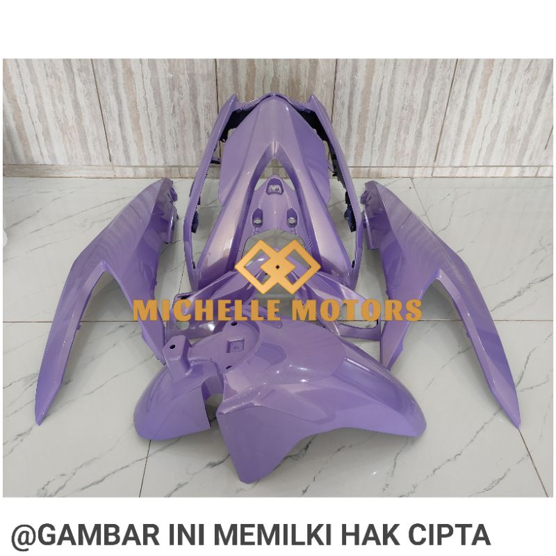Full set bodi halus custom honda beat deluxe cbs iss 2019 2020 2021 2022 2023 req spakbor vario new