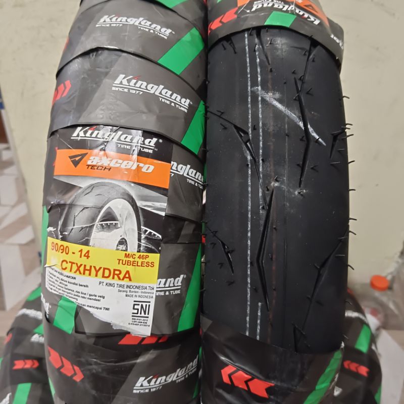 Ban Luar CTX HyDRA kingland 90/90-14 motor matic belakang tubless