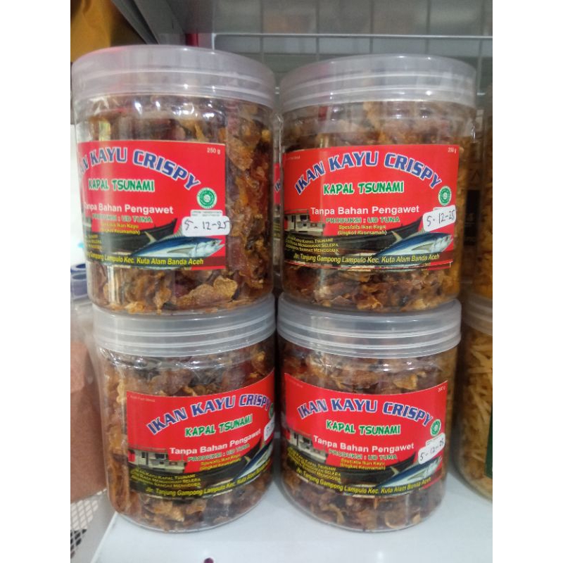 

KAPAL STUNAMI Ikan Kayu Keumamah Ceispy 250 g