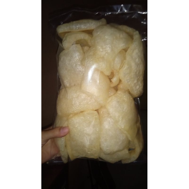 

kerupuk kulit sapi dorokdok cemilan gurih oleh oleh khas sukaregang 180gram