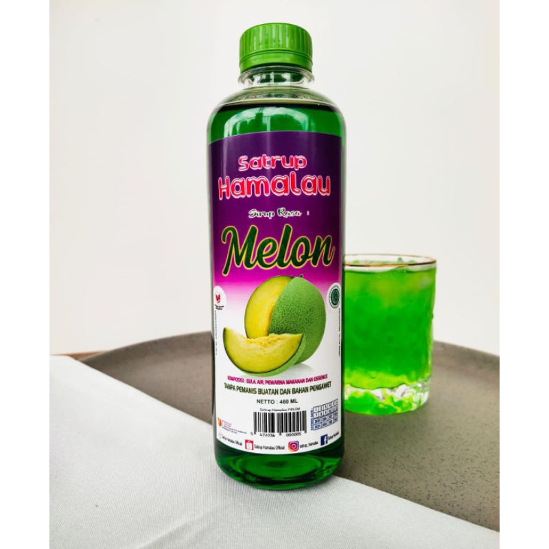 

Satrup Hamalau Sirup Rasa Melon 460ml - Sirup Asli Kandangan, Sirup Selera Banua!