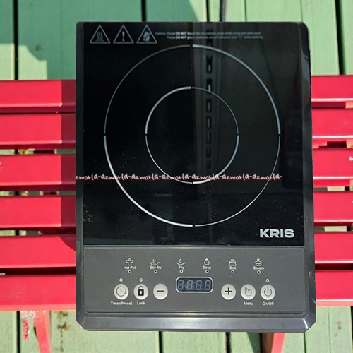 Kris Induction Cooker Kompor Induksi Listrik Electric Memasak Tanpa Api Asap Hemat Energi Proteksi M