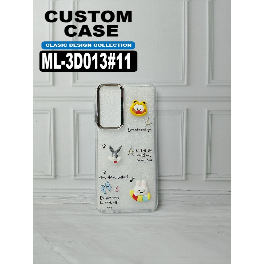 CASE MOTIF GAMBAR KODE ML 3D 011-  3D 020 POCO M4 Pro M5S M3 M3 Pro X5 X5 Pro X3 X3 Pro X3 GT (MACC)