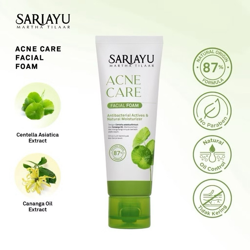 Sariayu Acne Care Facial Foam 75gr facial wash