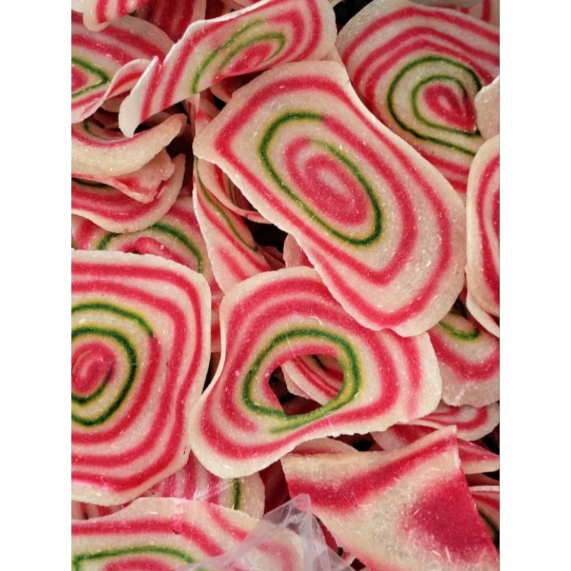 

500gr KERUPUK/EMPING SINGKONG MENTAH WARNA WARNI