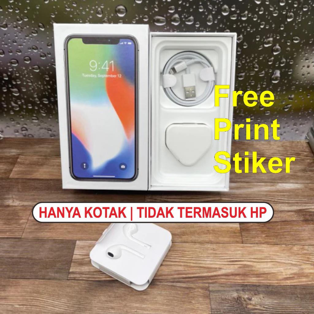 

Dus Box Kotak Type X Dekoratif Fullset | Dus Tampilan Nyata | + Free Print Stiker Rapi