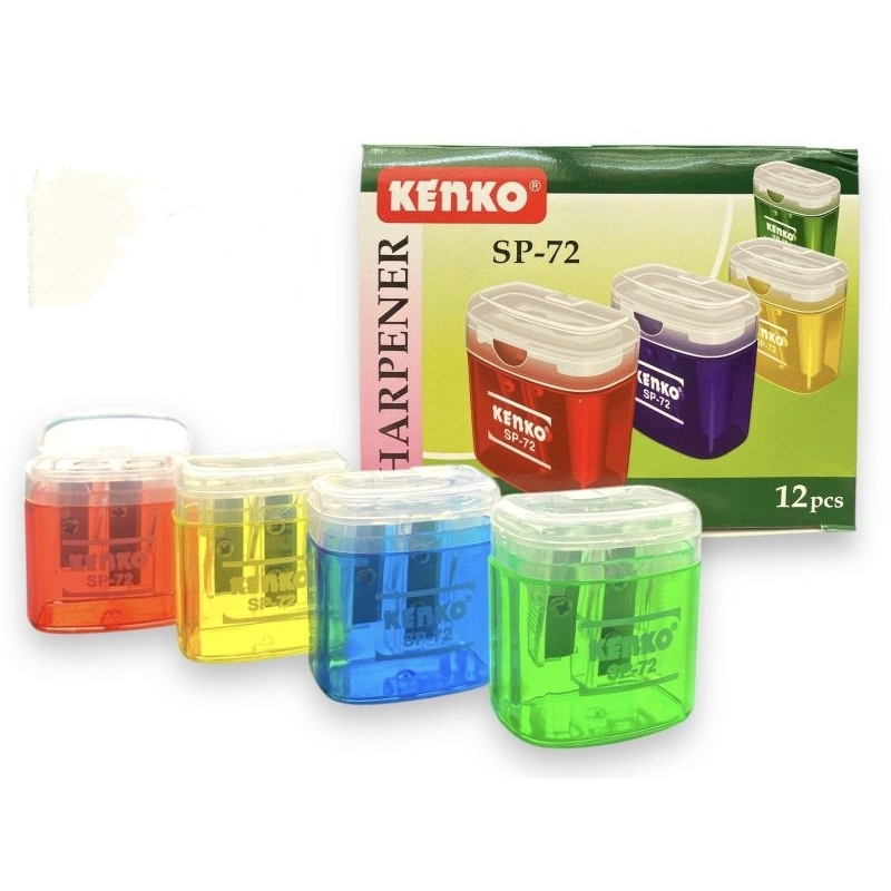 

Rautan Pensil Kenko Tabung 2 Lubang (SP-72) - ISI 12