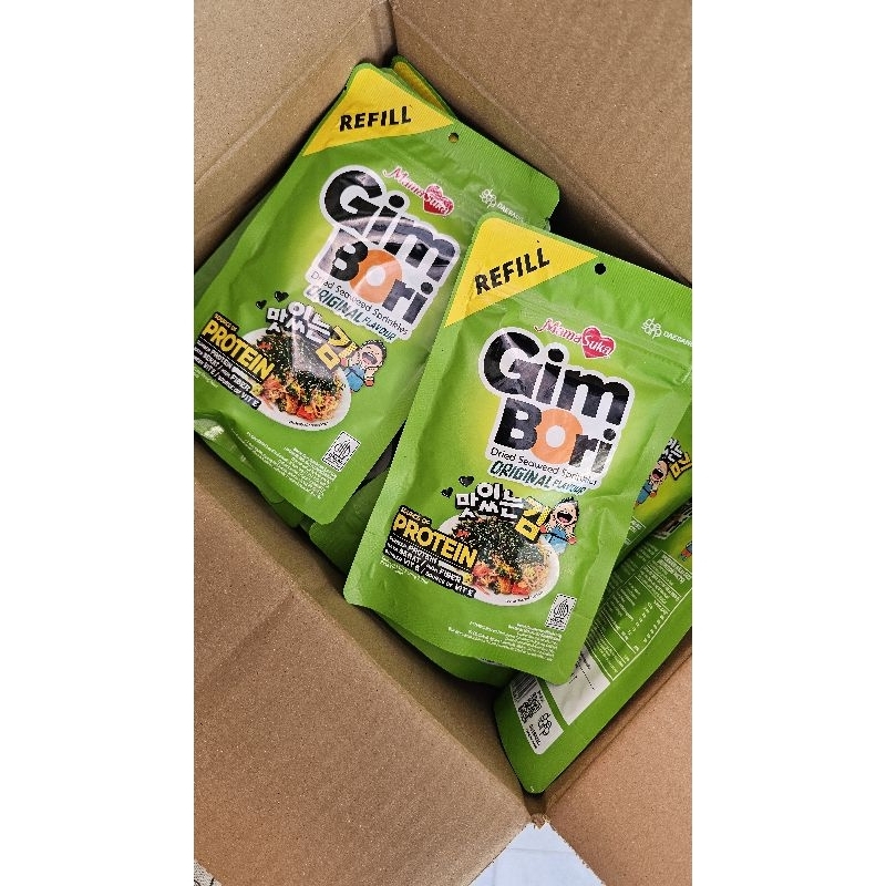 

Ukf5Pc6F4H (Kuliner.Kita) Bon Nori Mamasuka Gim Bori Rumput Laut Kering Tabur 60 Gram